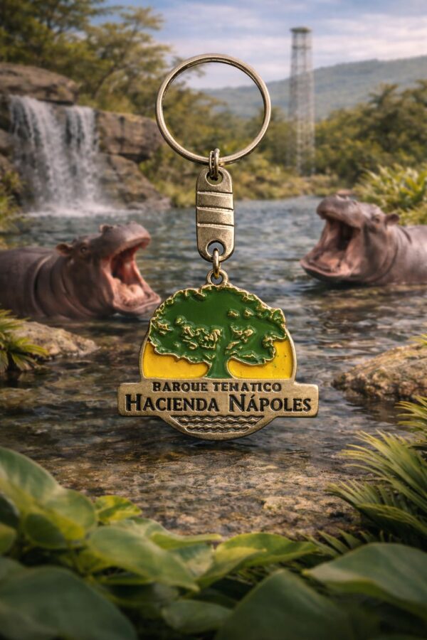 Llavero parque temático