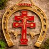 Herradura con Cruz de Caravaca – Talismán de Protección y Suerte