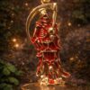 Figura de la Santa Muerte con Guadaña y Esfera