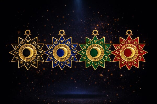 Talismán Solar Esotérico – Energía en Colores