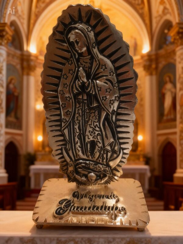 Altar Escultural "Emperatriz de América": Virgen de Guadalupe