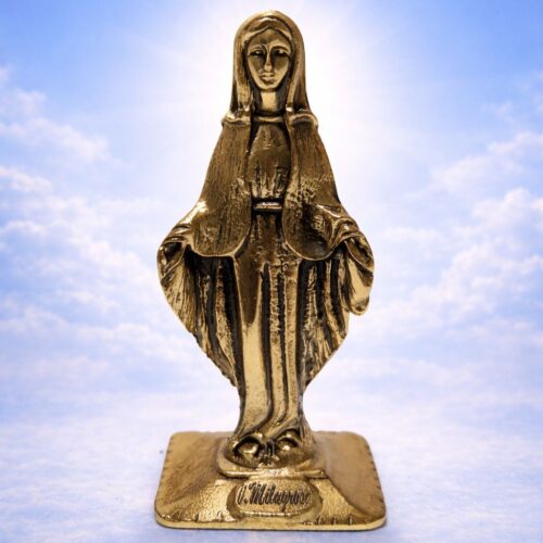 Escultura "Manantial de Gracia": Virgen Milagrosa