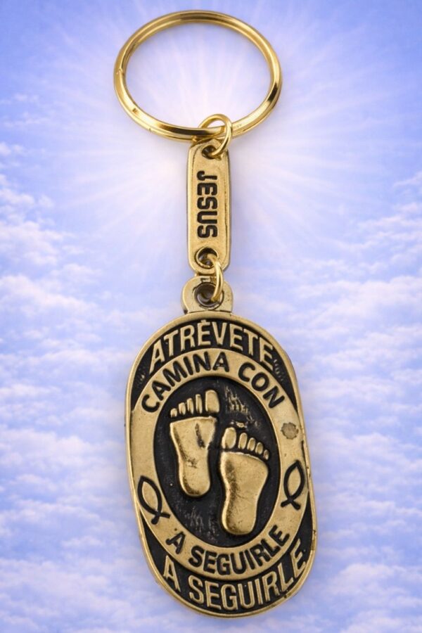 Llavero "Pasos de Fe"