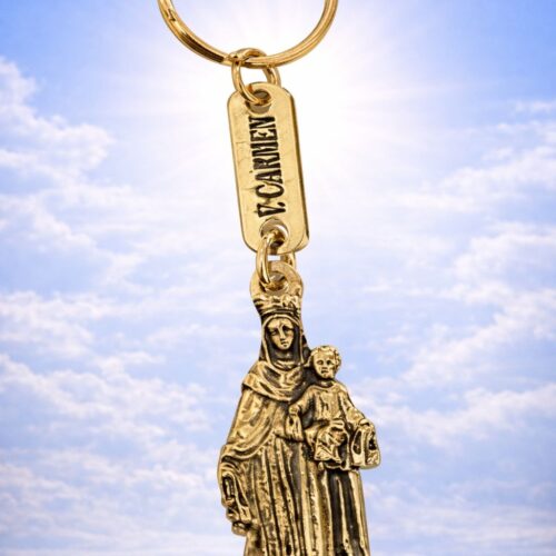 Llavero Escultural "Reina del Carmelo"