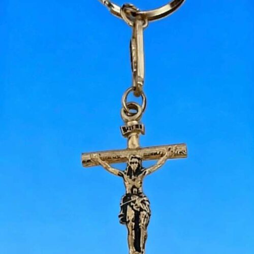 Llavero "Fe Inquebrantable: Santo Crucifijo"