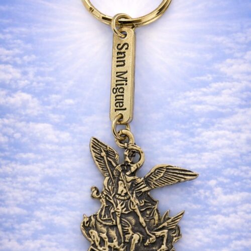 Llavero "Defensor Celestial: San Miguel Arcángel"