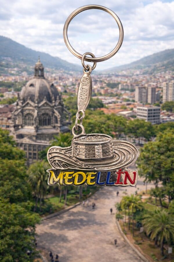Llavero de Lujo "Legado Vueltiao Medellín"